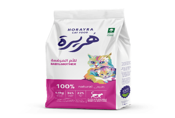 هُريرة طعام جاف للأم وصغارها    4 kg