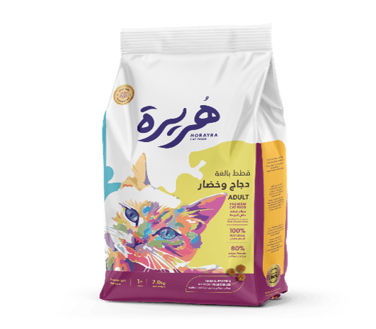 هُريرة طعام جاف للقطط البالغة   1x7 kg